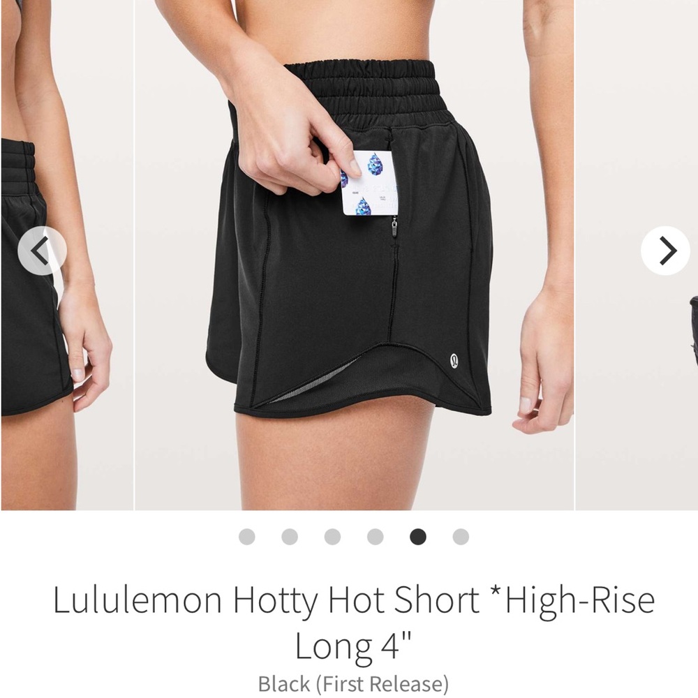 Lululemon Hotty Hot Shorts 14